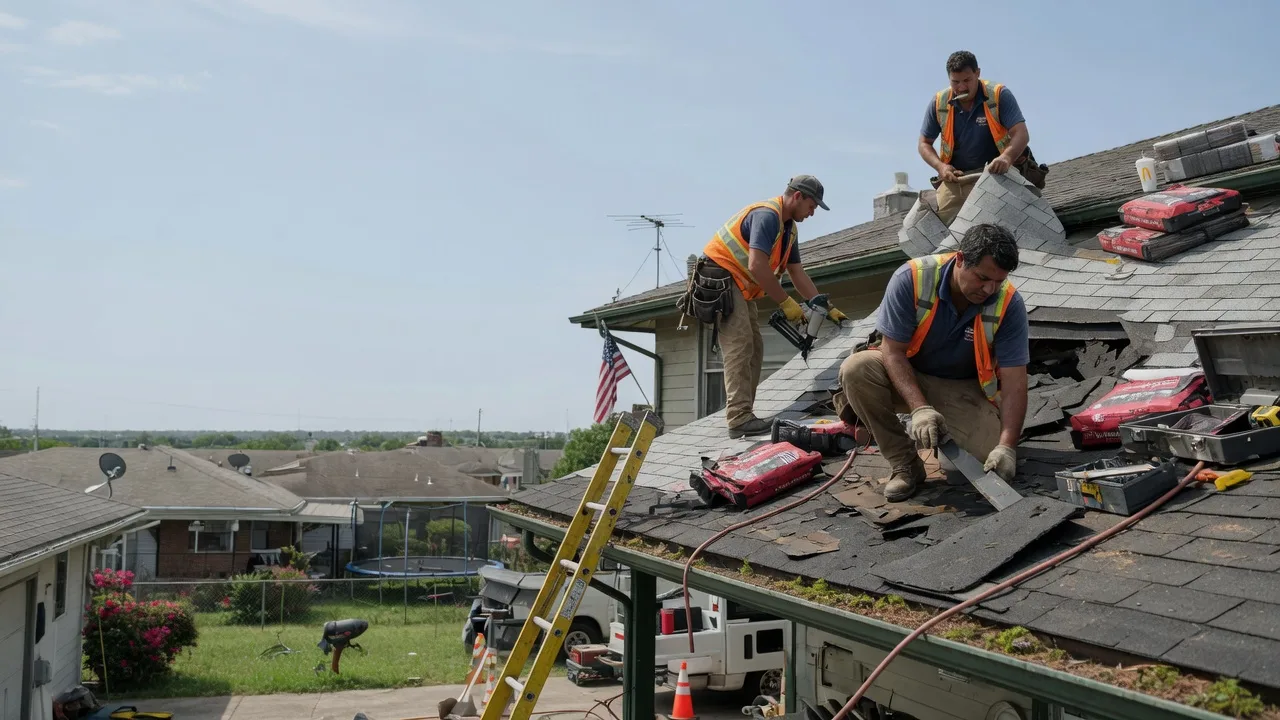 Roof Repair in Tarzan, TX near me